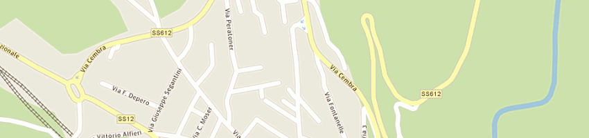Mappa della impresa vulcan (srl) a LAVIS