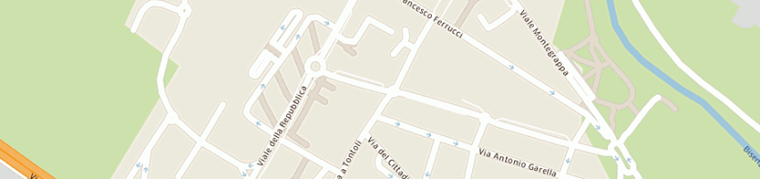 Mappa della impresa sette srl a PRATO