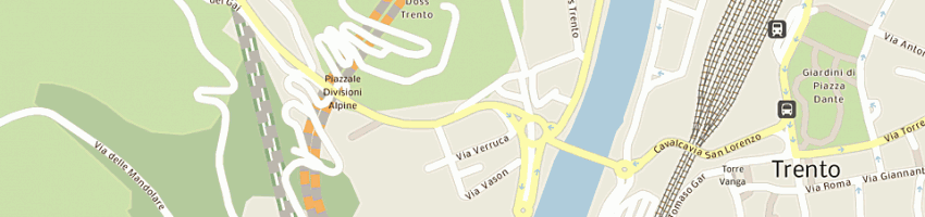 Mappa della impresa goller walter a TRENTO
