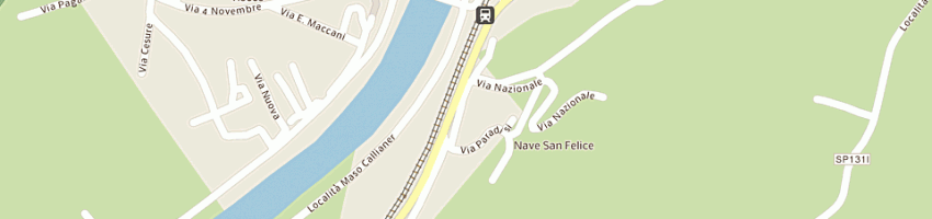 Mappa della impresa hotel sartori srl a LAVIS