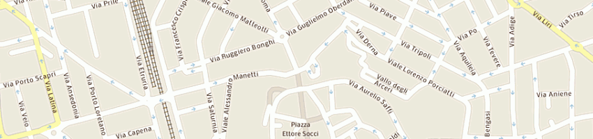 Mappa della impresa ristorante mario a GROSSETO