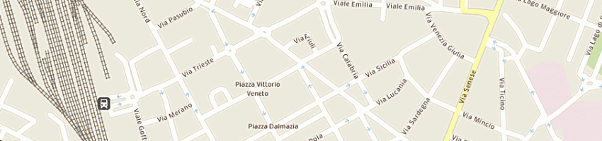 Mappa della impresa floris vincenzo sas a GROSSETO