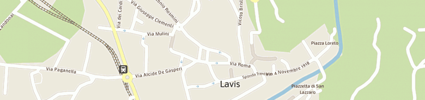 Mappa della impresa mariotti giancarlo a LAVIS