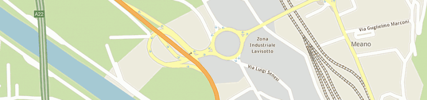 Mappa della impresa pavinord srl a TRENTO