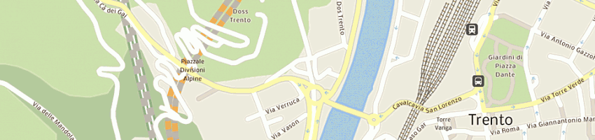 Mappa della impresa scolari piero a TRENTO