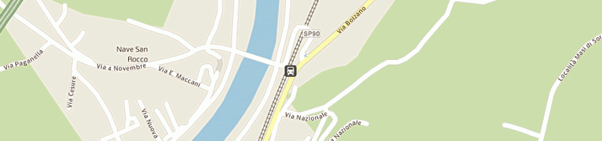 Mappa della impresa elettrocentro (sas) a LAVIS
