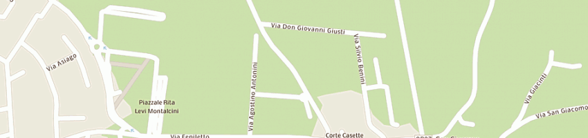 Mappa della impresa zenti bruno a SAN MARTINO BUON ALBERGO