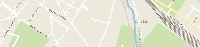 Mappa della impresa mancini luciano a PRATO