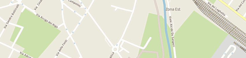 Mappa della impresa azzini francesco a PRATO