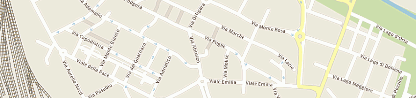 Mappa della impresa pastorelli lorenzo a GROSSETO