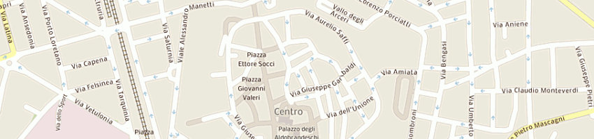 Mappa della impresa conarte soc coop a rl a GROSSETO