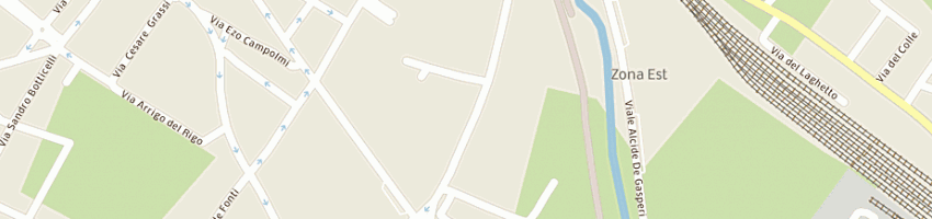 Mappa della impresa gerini roberta a PRATO