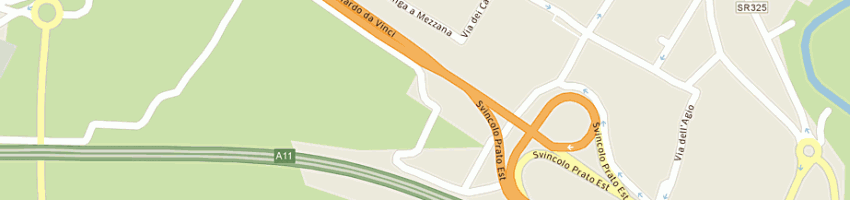 Mappa della impresa graf sistemi srl a PRATO