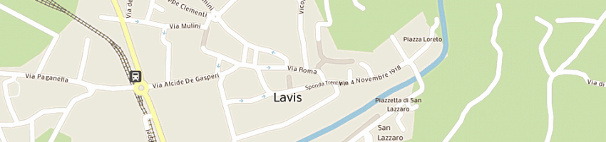 Mappa della impresa bogo consuelo a LAVIS