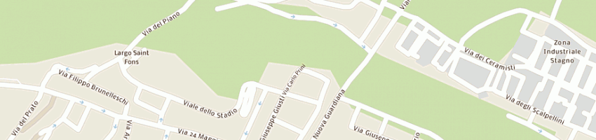 Mappa della impresa nike di becchi e sestini sdf a LASTRA A SIGNA