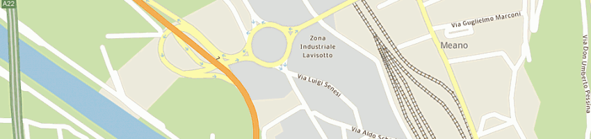 Mappa della impresa supermercati poli srl a TRENTO
