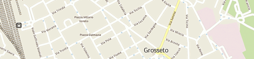 Mappa della impresa cillerai plinio a GROSSETO