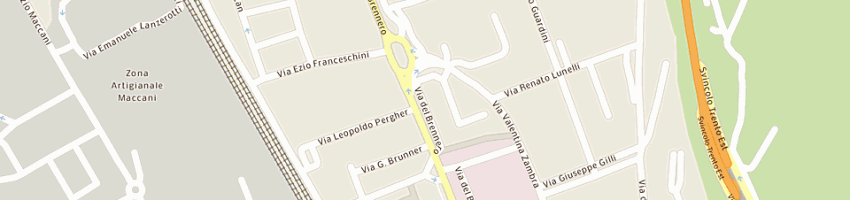 Mappa della impresa l'isola dei tesori a TRENTO
