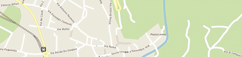 Mappa della impresa technis di michelatti luigi a LAVIS