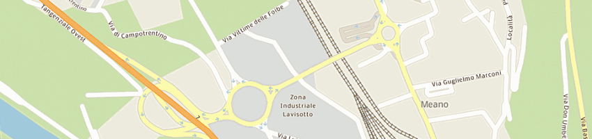 Mappa della impresa frigor srl a TRENTO
