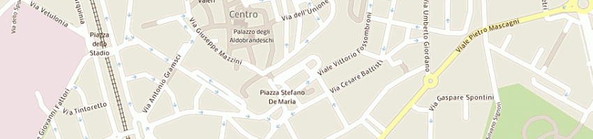 Mappa della impresa mp maestrini paoloni e c (srl) a GROSSETO