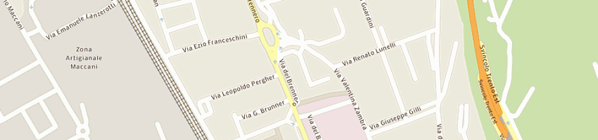 Mappa della impresa immobiliare raffaelli srl a TRENTO
