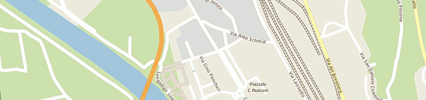 Mappa della impresa pasticceria filippi camillo a TRENTO