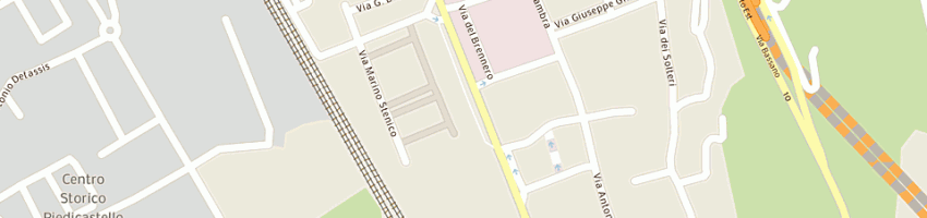 Mappa della impresa cosman srl a TRENTO