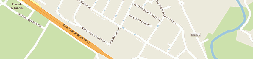 Mappa della impresa tentazioni di ruggeri antonella a PRATO