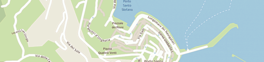 Mappa della impresa bellucci graziano a MONTE ARGENTARIO