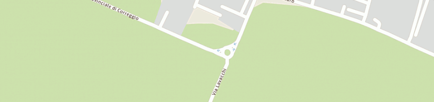 Mappa della impresa cugini manfredini - societa in nome collettivo - di manfredini rino e c a SAN FELICE SUL PANARO