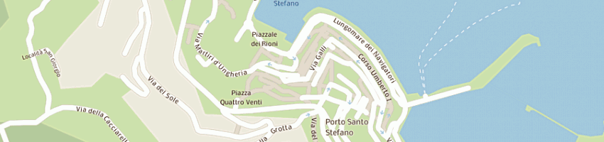 Mappa della impresa moriani ettore a MONTE ARGENTARIO