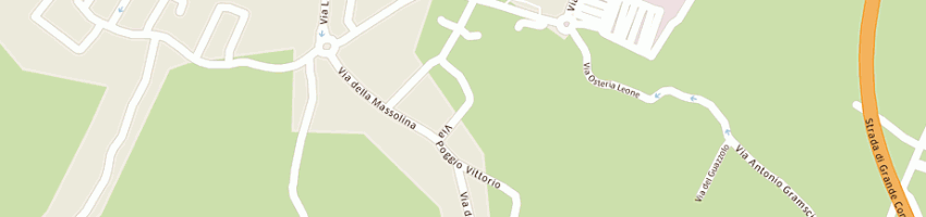 Mappa della impresa la locandella del poggio snc di susini francesca e c a LASTRA A SIGNA