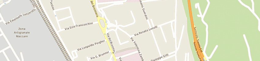 Mappa della impresa luck di petrilli vincenzo e c s a s forniture militare sas a TRENTO