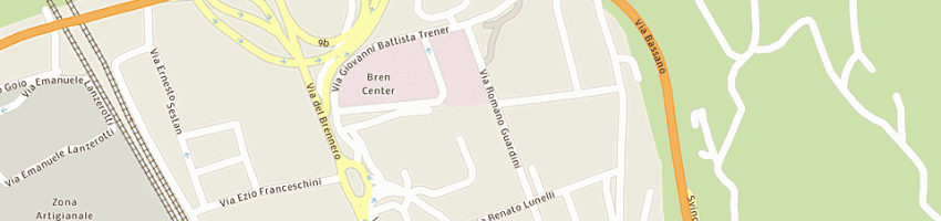 Mappa della impresa trentinofiori soc coop agricola a TRENTO