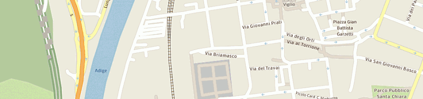 Mappa della impresa trento fiere spa a TRENTO