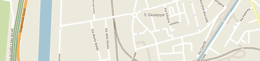Mappa della impresa zanini giuseppe a TRENTO