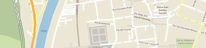 Mappa della impresa bertoluzza fulvio a TRENTO