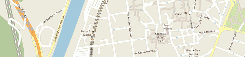 Mappa della impresa ristorante orient di ye jian cheng a TRENTO