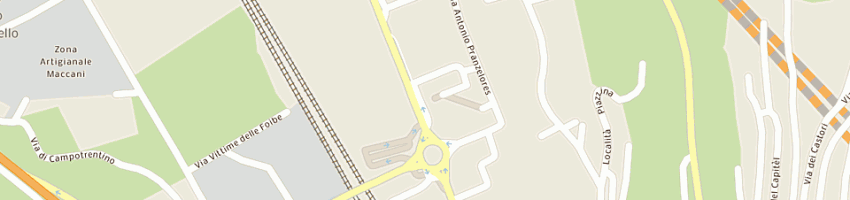 Mappa della impresa carli rino a TRENTO