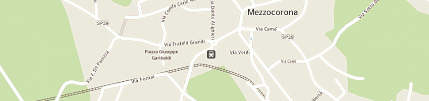 Mappa della impresa tecnufficio di rizzi tonino e c (snc) a MEZZOCORONA