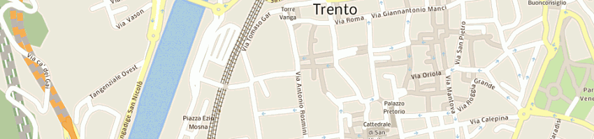 Mappa della impresa cifrem a TRENTO