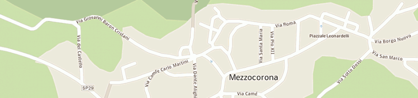 Mappa della impresa vigili del fuoco volontari mezzocorona a MEZZOCORONA