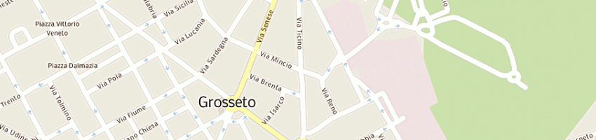 Mappa della impresa perna elio e c (srl) a GROSSETO