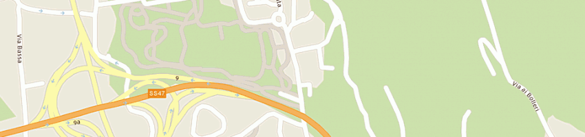 Mappa della impresa pizzeria tartufo di seppi livio e c sas a TRENTO