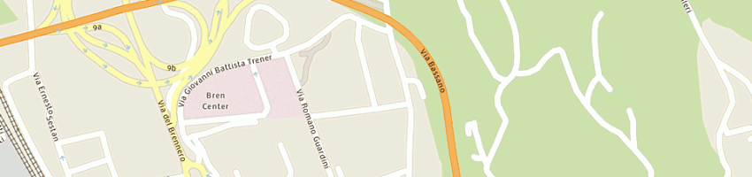Mappa della impresa scoz flavio e c (snc) a TRENTO