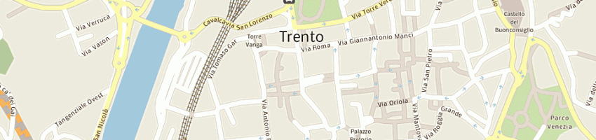 Mappa della impresa istituto nazionale della previdenza sociale a TRENTO