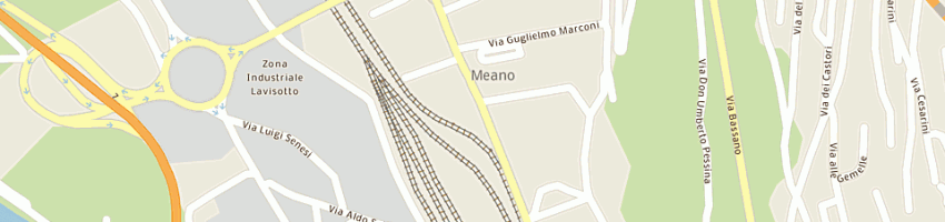 Mappa della impresa officina odorizzi (snc) a TRENTO