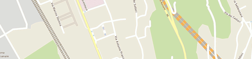 Mappa della impresa uri spa a TRENTO