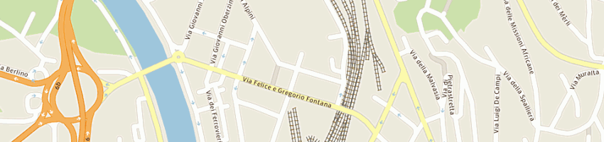 Mappa della impresa franchi loreta a TRENTO